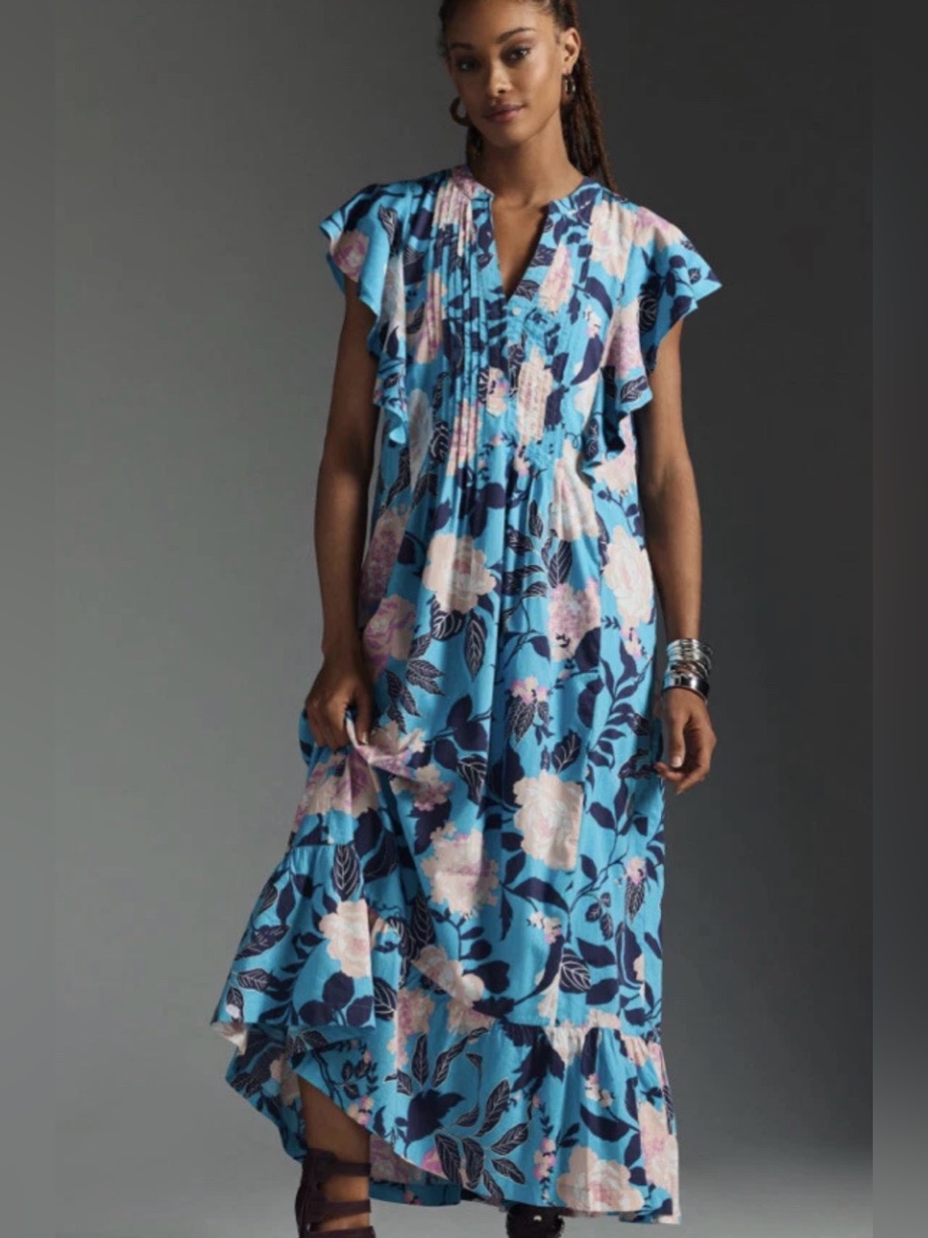 Anthropologie Maeve Cassandra Maxi Dress